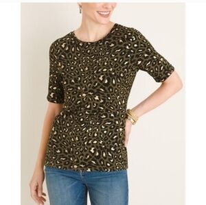 Chico's Animal Print Top
